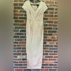 Sequined Pink Ombré Party Dress!